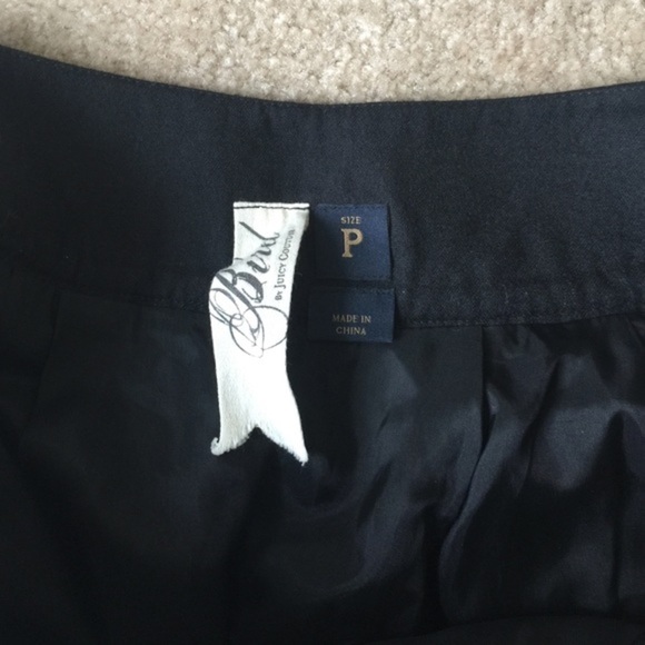 Bird by Juicy Couture black wool skirt xs - Picture 4 of 5